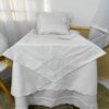 Enxoval Leito Maternidade Premium 7 Peças Branco - Image 4