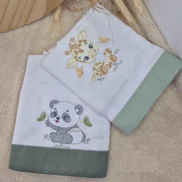 Kit 2 Fraldas Encanto Safari